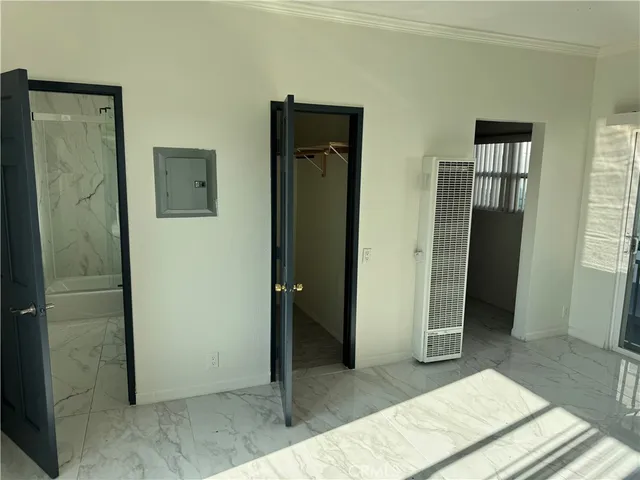 wooden floor and windows in a room