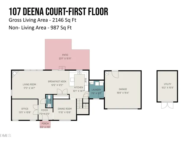 $440,000 | 107 Deena Court, Mebane, NC 27302