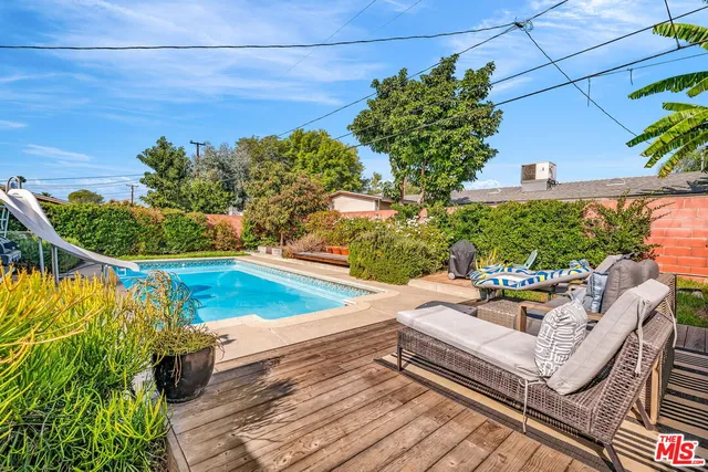 a view of a terrace with chairs