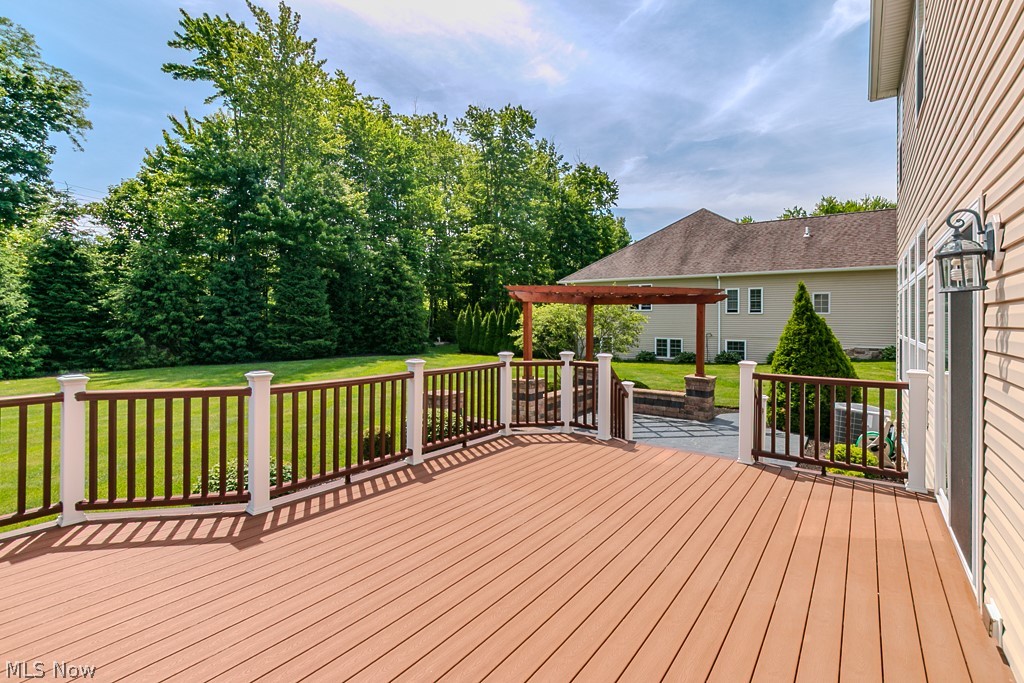 8375 Raleigh Place Painesville, OH 44077 - Photo 9 of 45 Deck View looking South