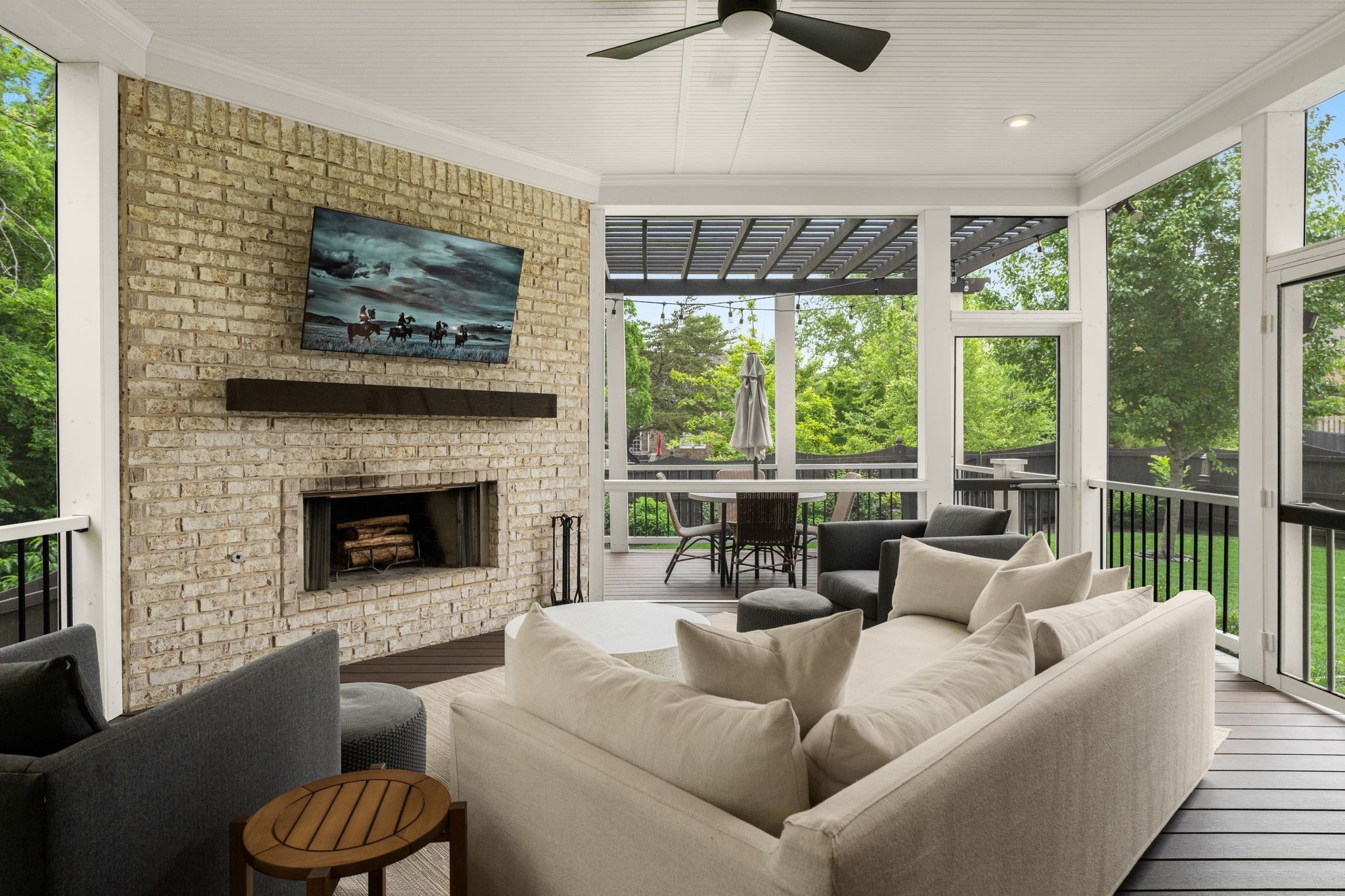 454 Cardel Lane Franklin, TN 37064 - Photo 19 of 53 a living room with furniture and a large window