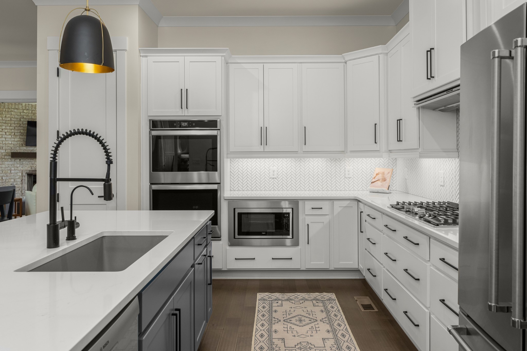 454 Cardel Lane Franklin, TN 37064 - Photo 22 of 53 a kitchen with cabinets and appliances