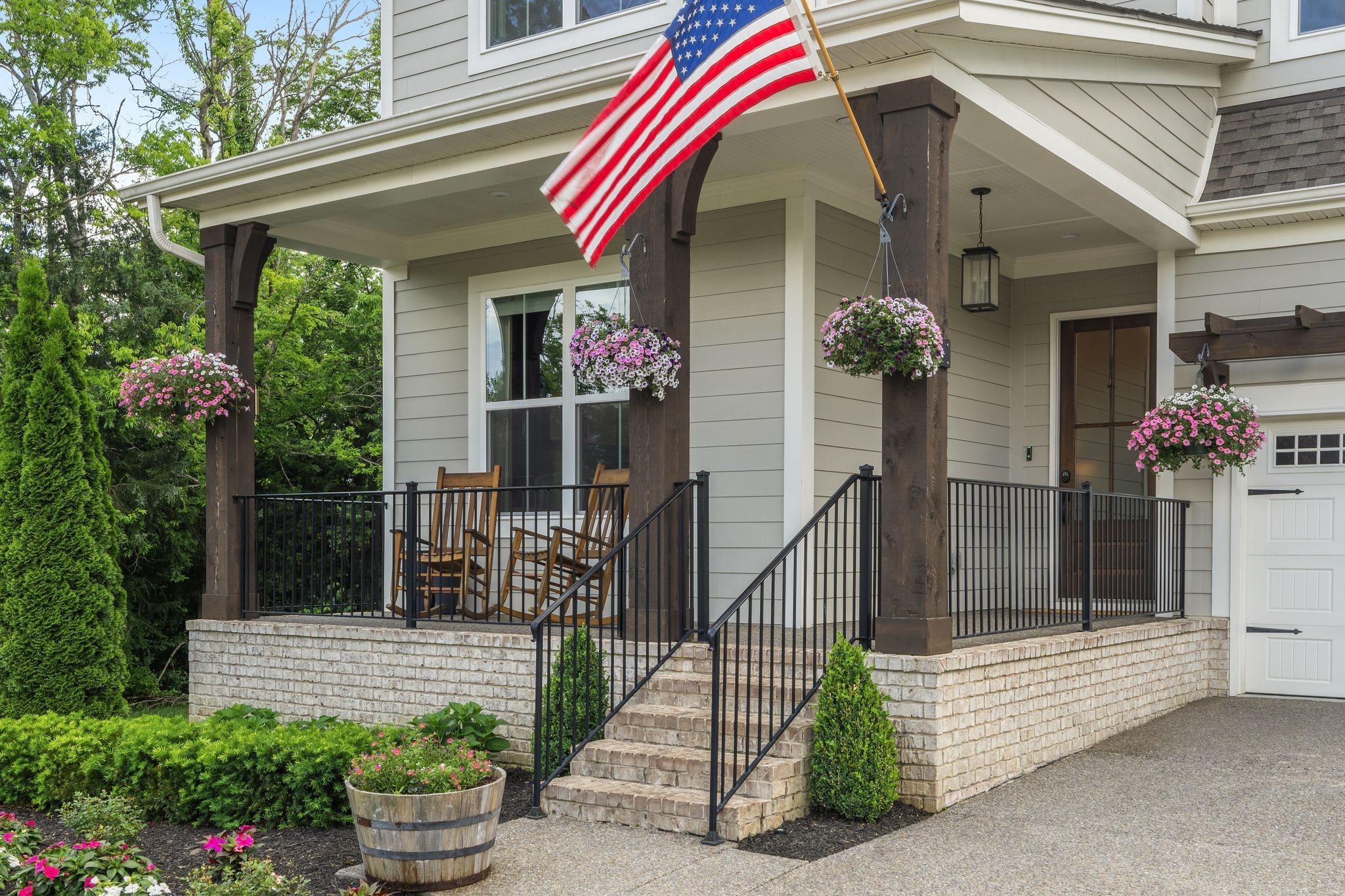 454 Cardel Lane Franklin, TN 37064 - Photo 5 of 53 a front view of a house with a porch
