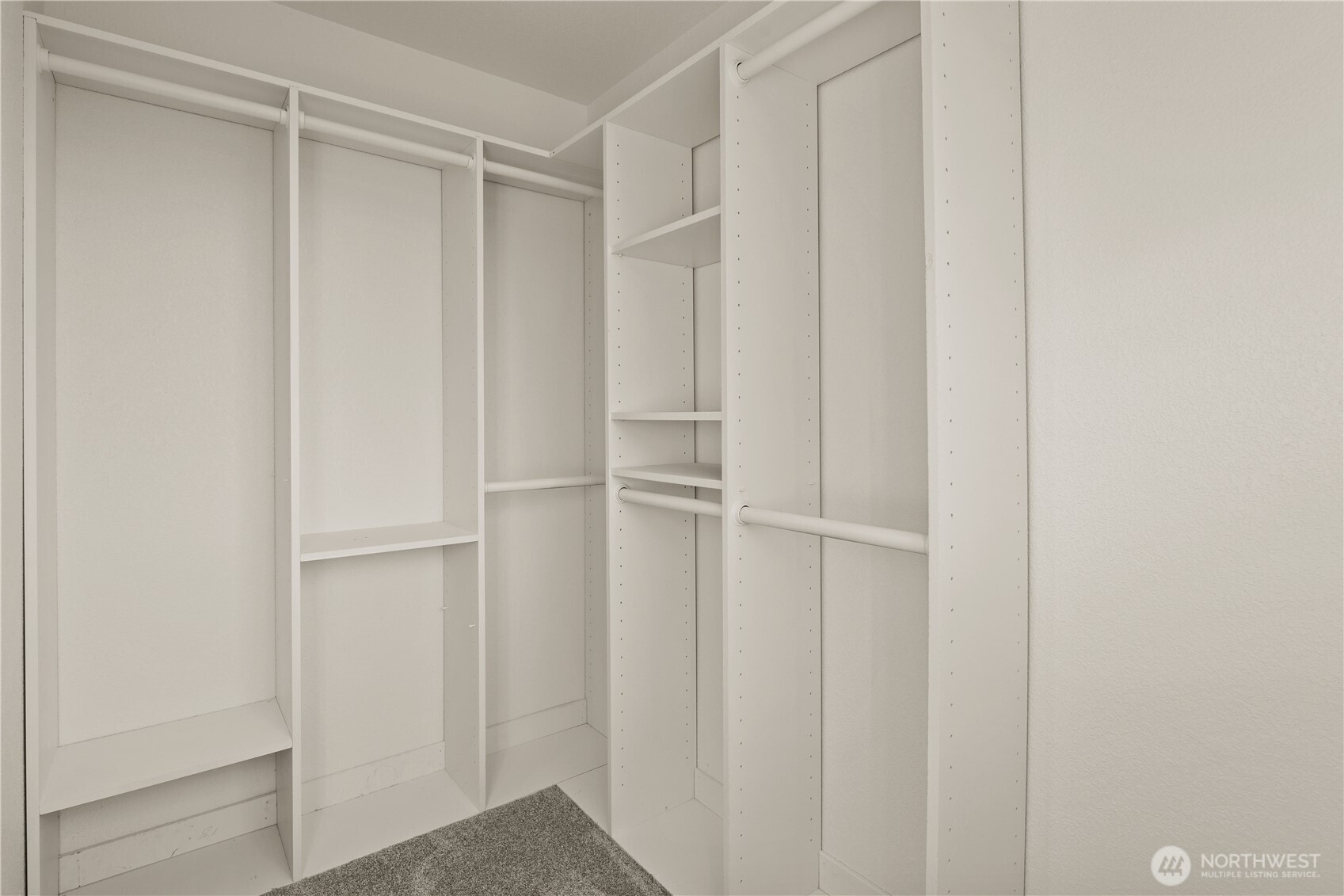 18307 130th Avenue Southeast Renton, WA 98058 - Photo 30 of 36 a view of an empty walk in closet