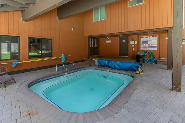 a view of city and mountain