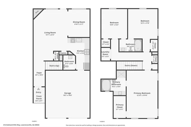 $321,500 | 314 Oakland Hills Way, Lawrenceville, GA 30044