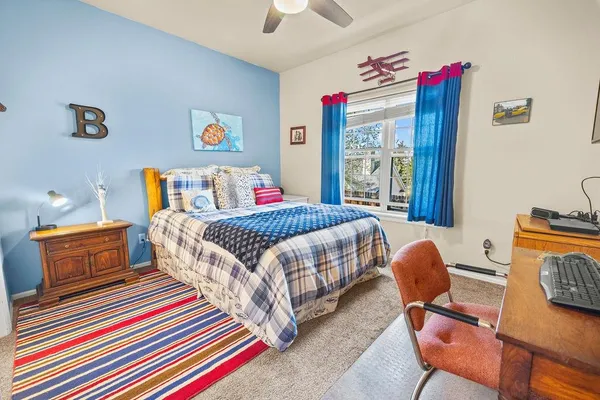 a view of a hallway with a lots of stuff