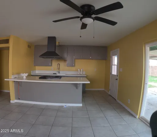 a view living room with a sink and a window