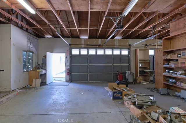 a view of storage and utility room