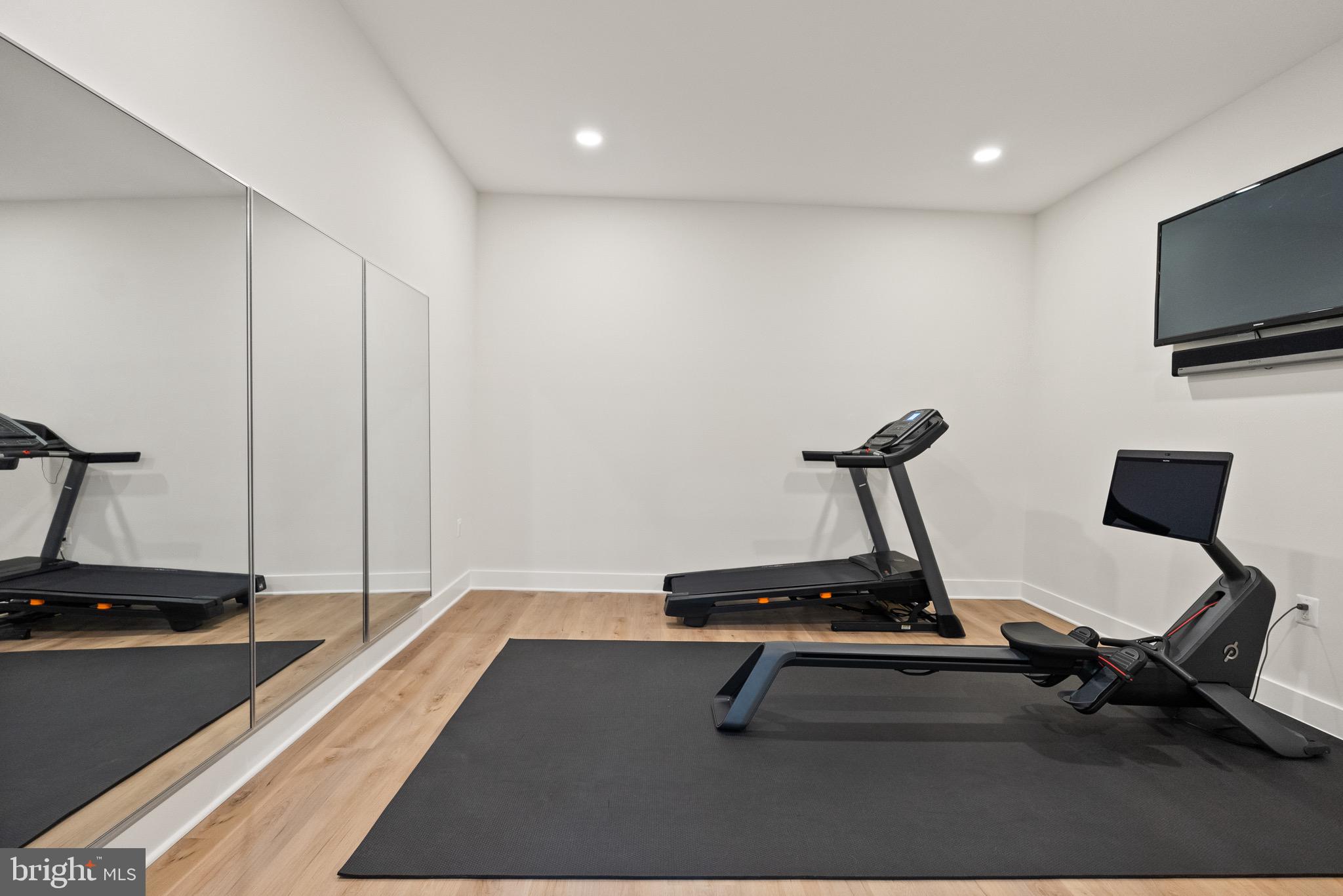 8100 Lewinsville Road McLean, VA 22102 - Photo 45 of 49 a view of a room with gym equipment