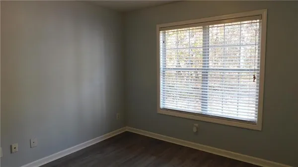 a small space with a window