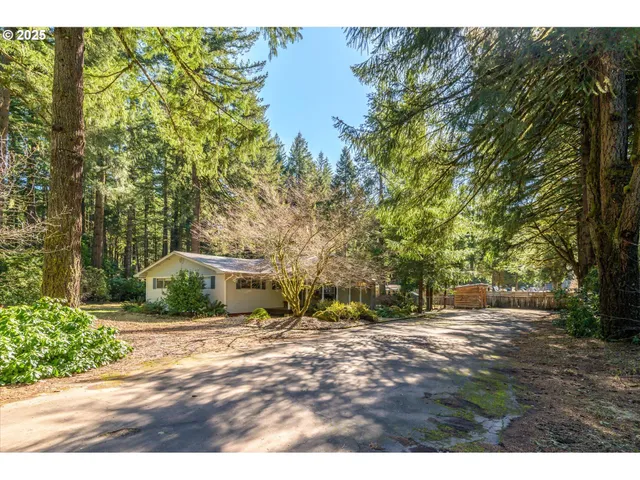 a view of a house with a patio