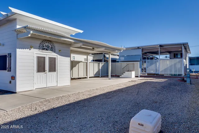 a house with a outdoor space