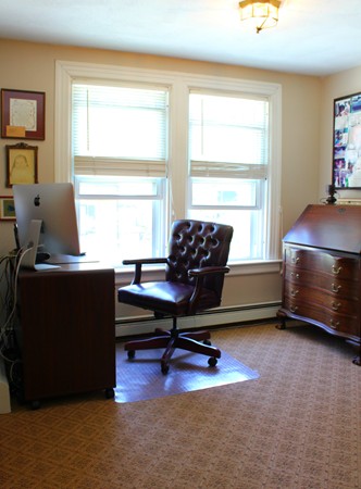 68 Beach Street Warren, RI 02885 - Photo 24 of 25 a view of a workspace with furniture and a window