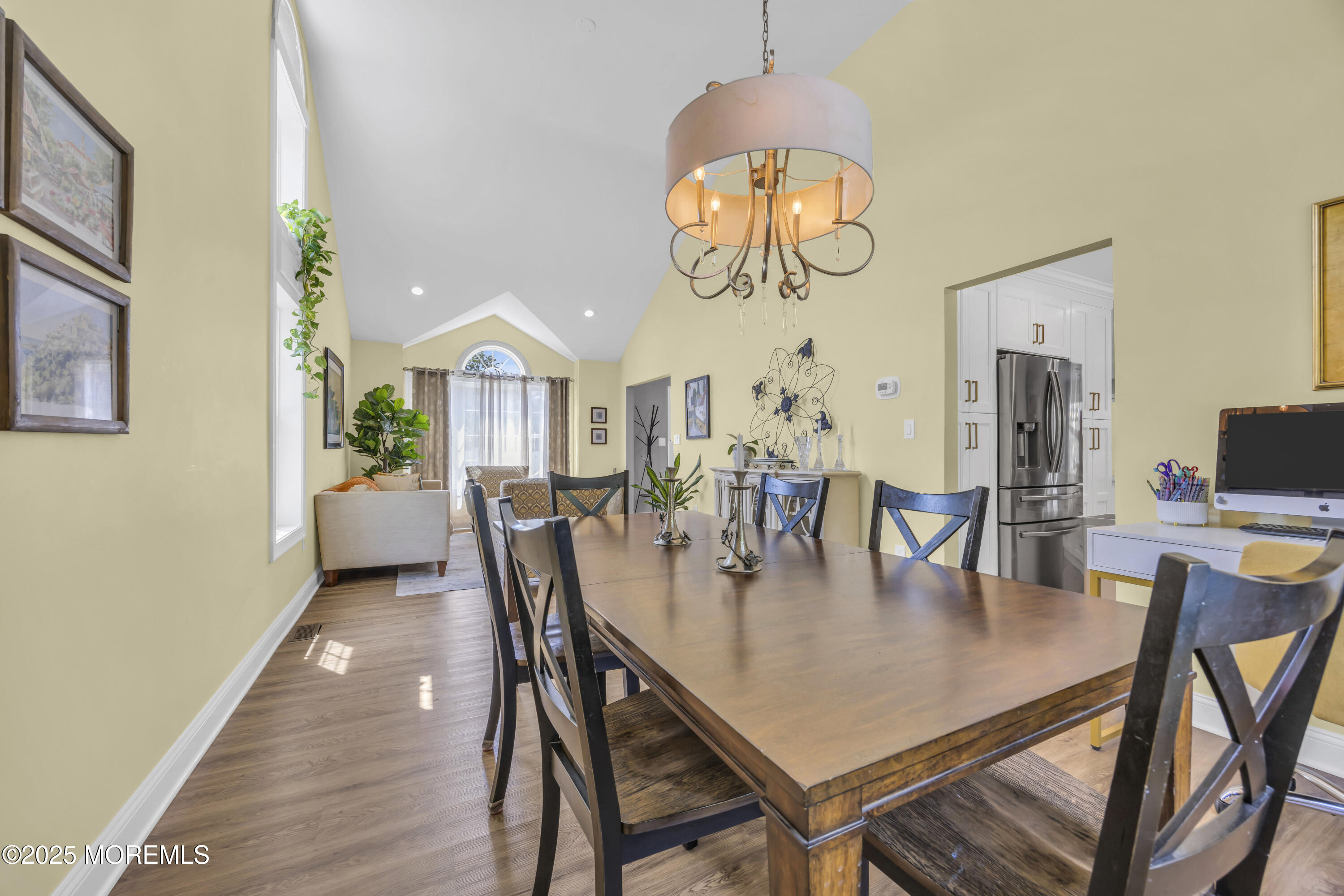 50 Diamond Lane Howell, NJ 07731 - Photo 13 of 49 a view of a dining room with furniture wooden floor and chandelier