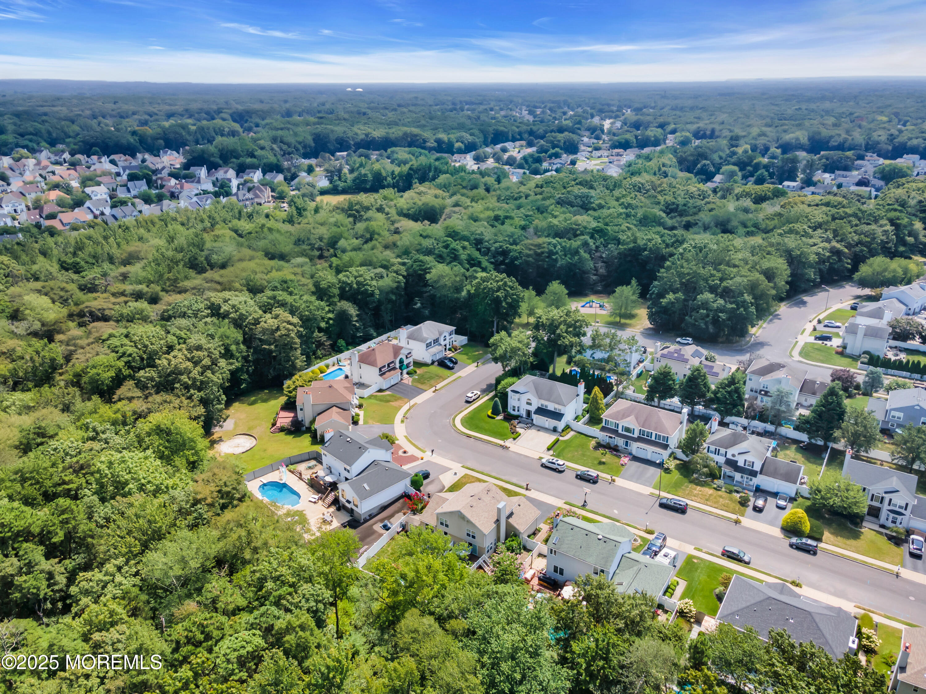 50 Diamond Lane Howell, NJ 07731 - Photo 48 of 49 an aerial view of a city with lots of residential buildings