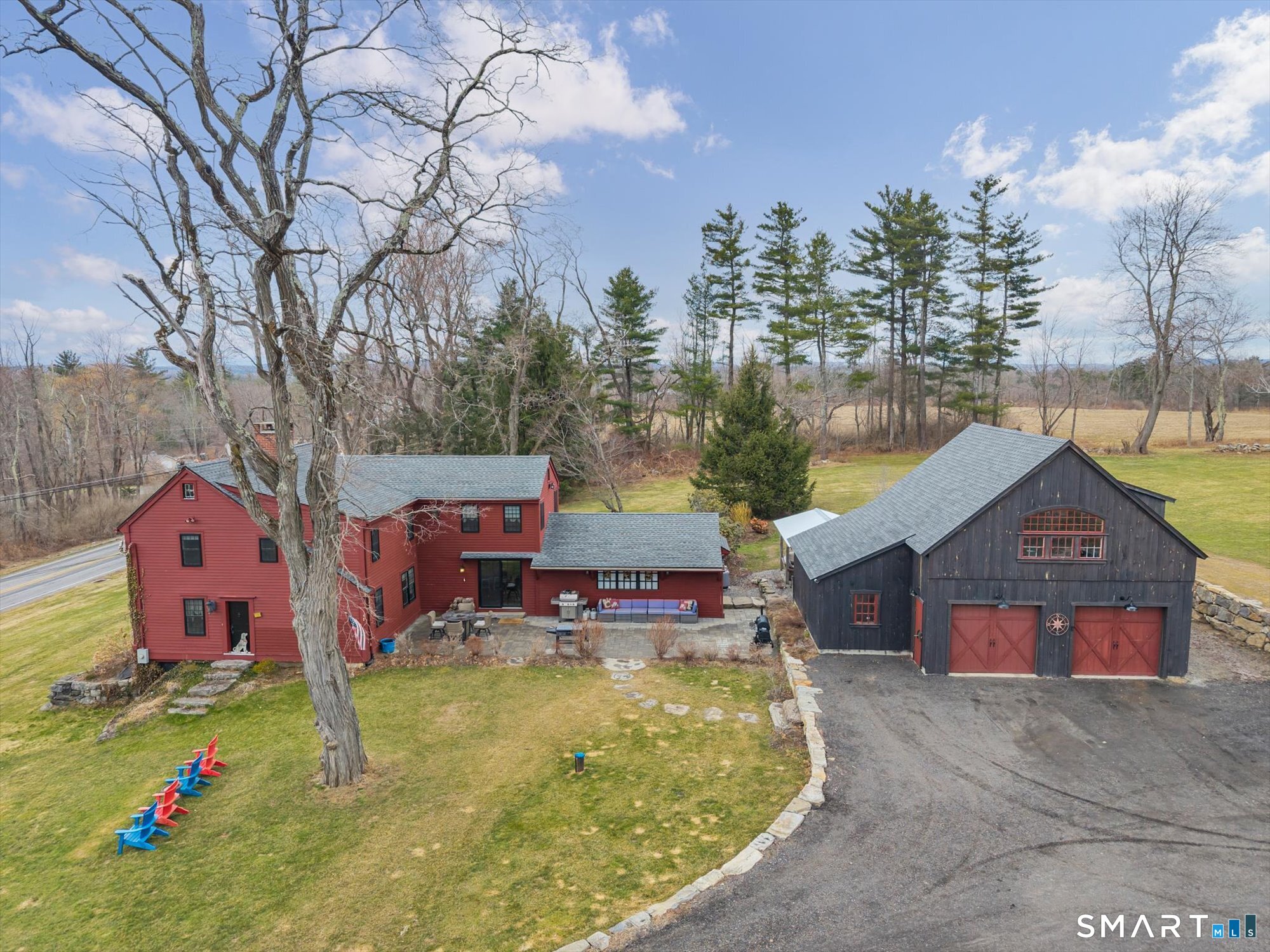 566 Maple Street Litchfield, CT 06759 - Photo 2 of 34 a swimming pool with outdoor seating and yard