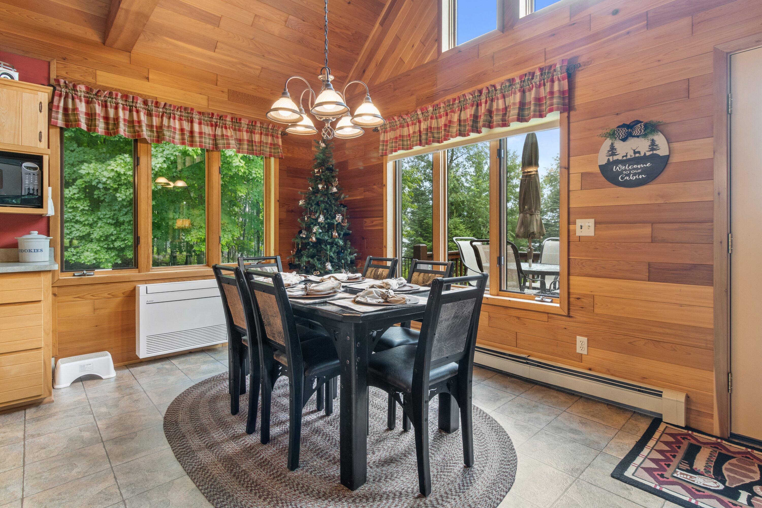 11098 East Halsey Lake Road Long Lake, WI 54542 - Photo 27 of 63 dining with views