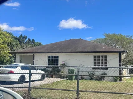 a view of a house with a patio
