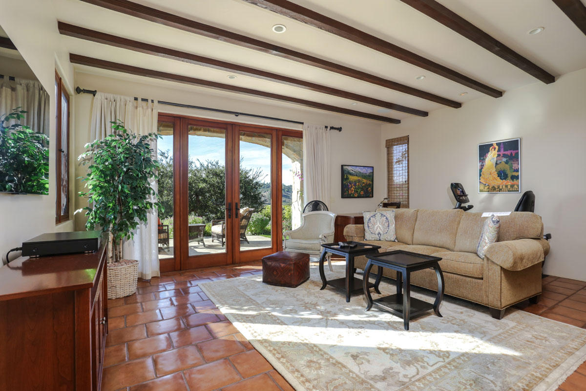 927 Coyote Road Santa Barbara, CA 93108 - Photo 22 of 55 Currently set up as Media Room