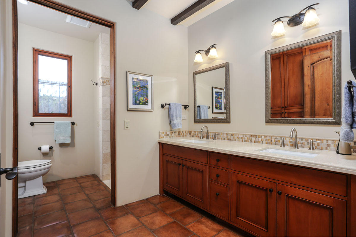 927 Coyote Road Santa Barbara, CA 93108 - Photo 24 of 55 Downstairs Bedroom Bathroom
