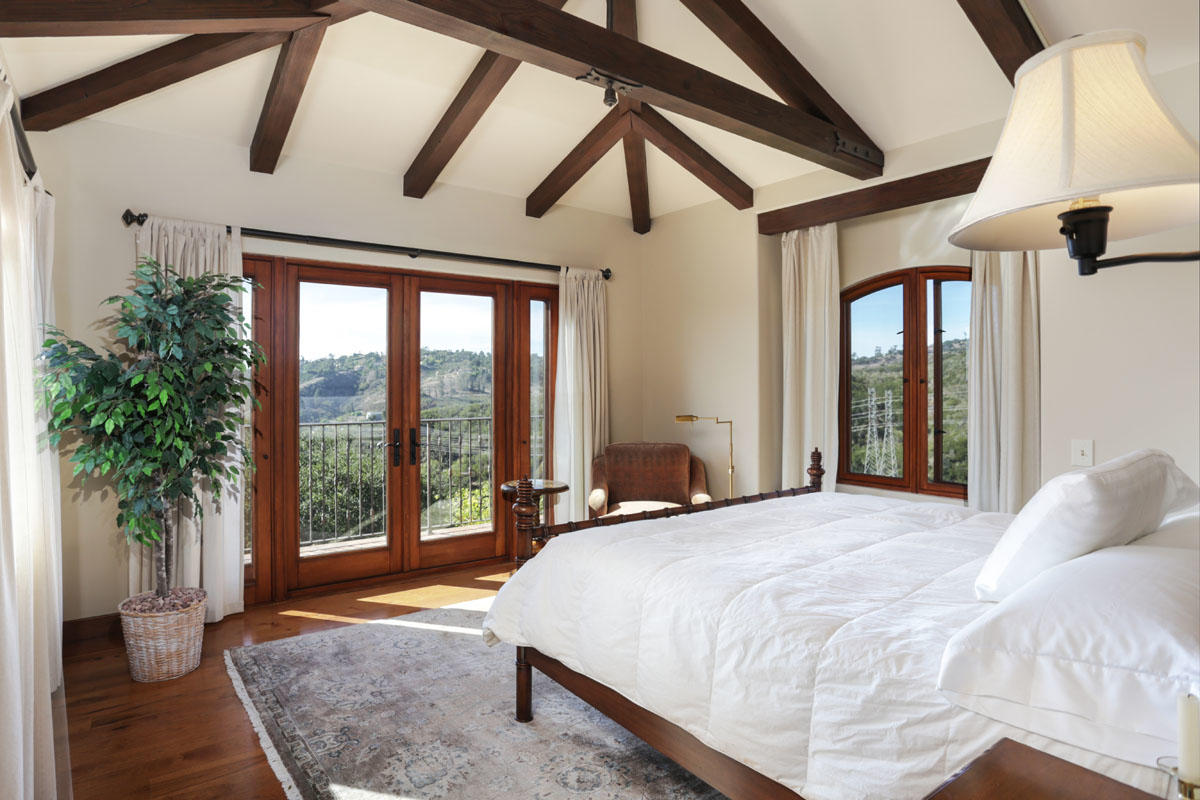 927 Coyote Road Santa Barbara, CA 93108 - Photo 27 of 55 Master Bedroom Upstairs