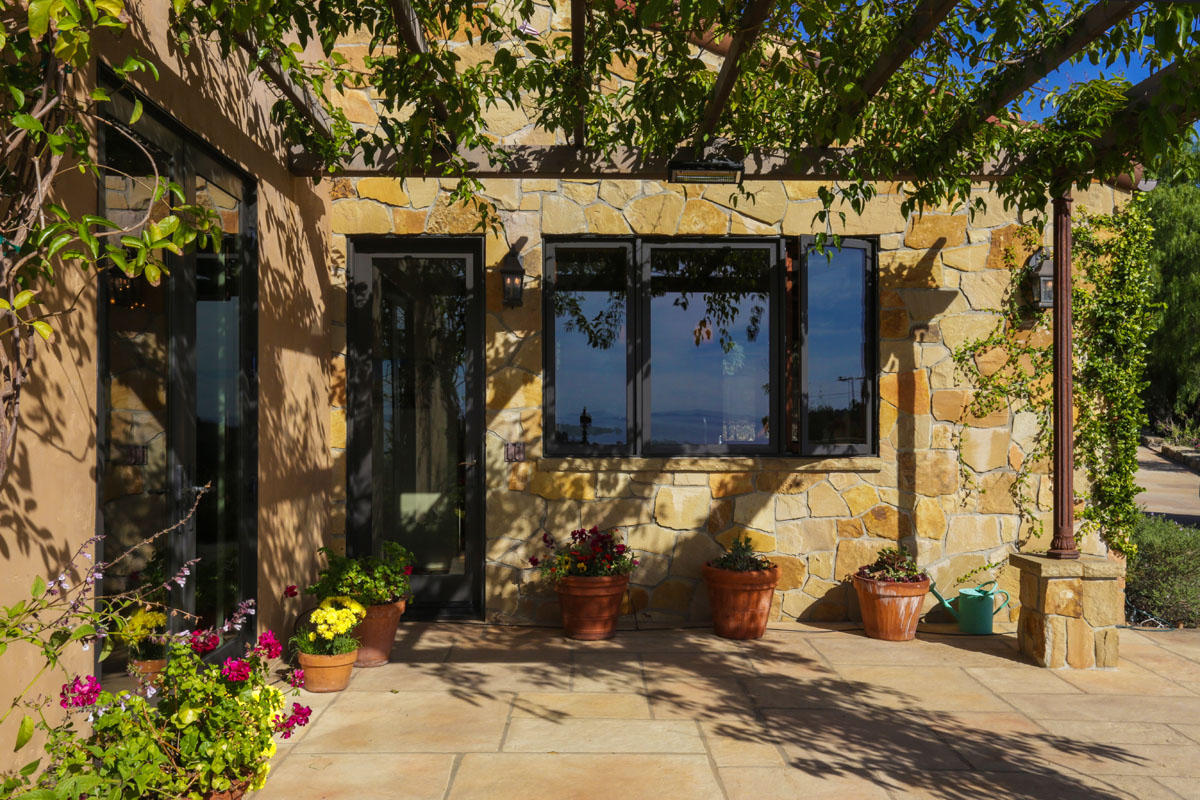 927 Coyote Road Santa Barbara, CA 93108 - Photo 34 of 55 Patio off the kitchen