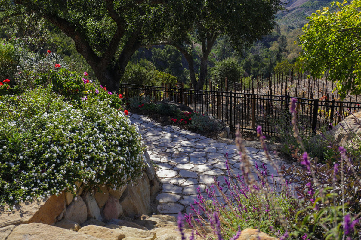 927 Coyote Road Santa Barbara, CA 93108 - Photo 40 of 55 Stairs to Lower Patio