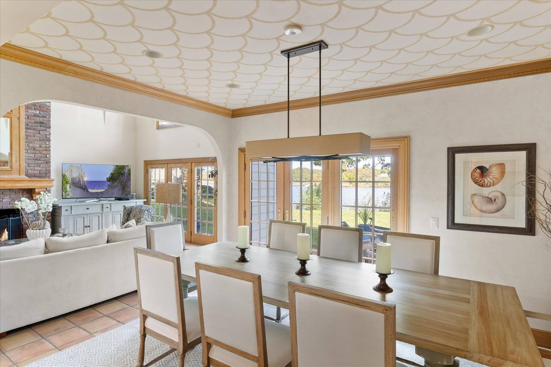 25 Quantuck Bay Lane Westhampton Beach, NY 11978 - Photo 12 of 38 a dining room with furniture and window