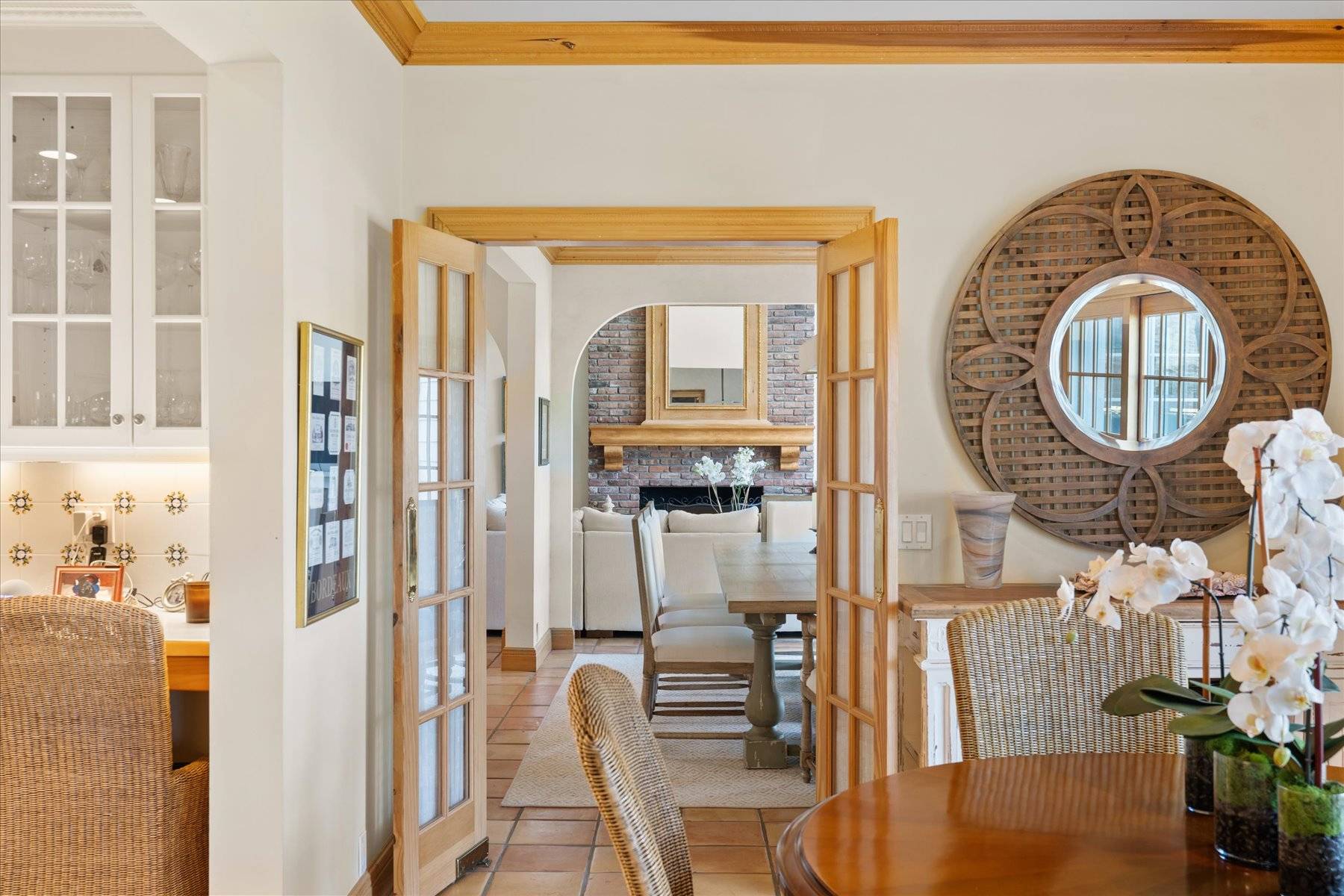 25 Quantuck Bay Lane Westhampton Beach, NY 11978 - Photo 13 of 38 a bathroom with a sink and a mirror