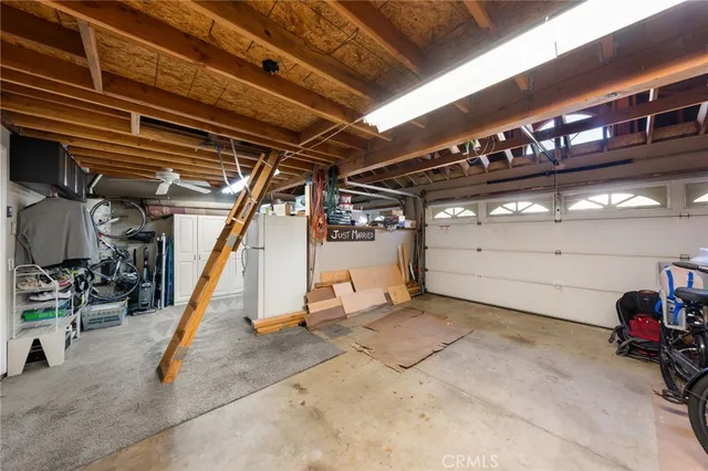 a view of a backyard with a small cabin