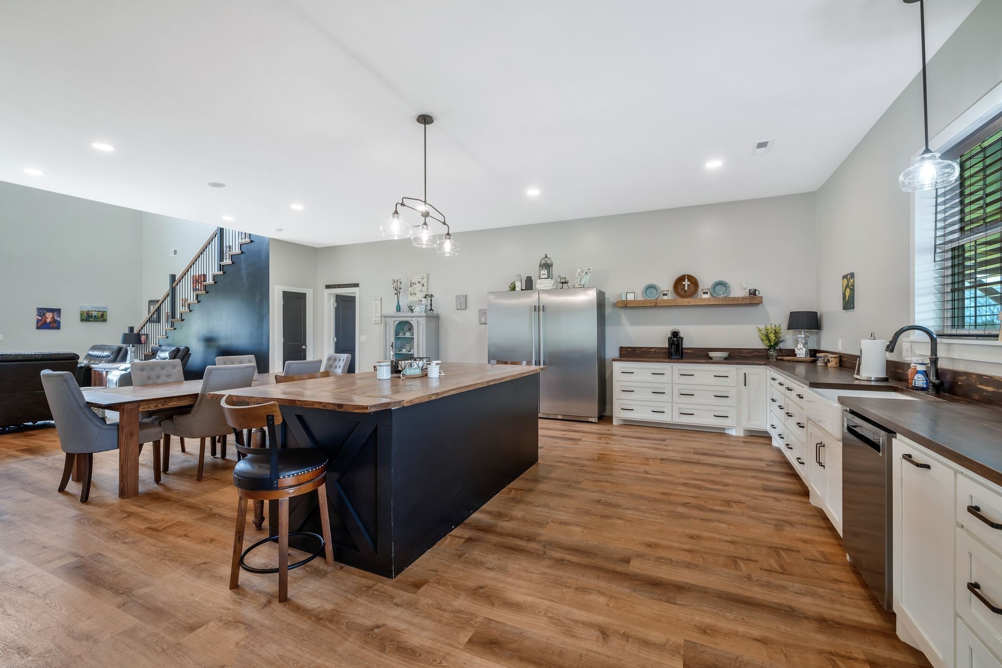 11010 Shelbyville Road Morrison, TN 37357 - Photo 13 of 44 a large kitchen with a table and chairs in it