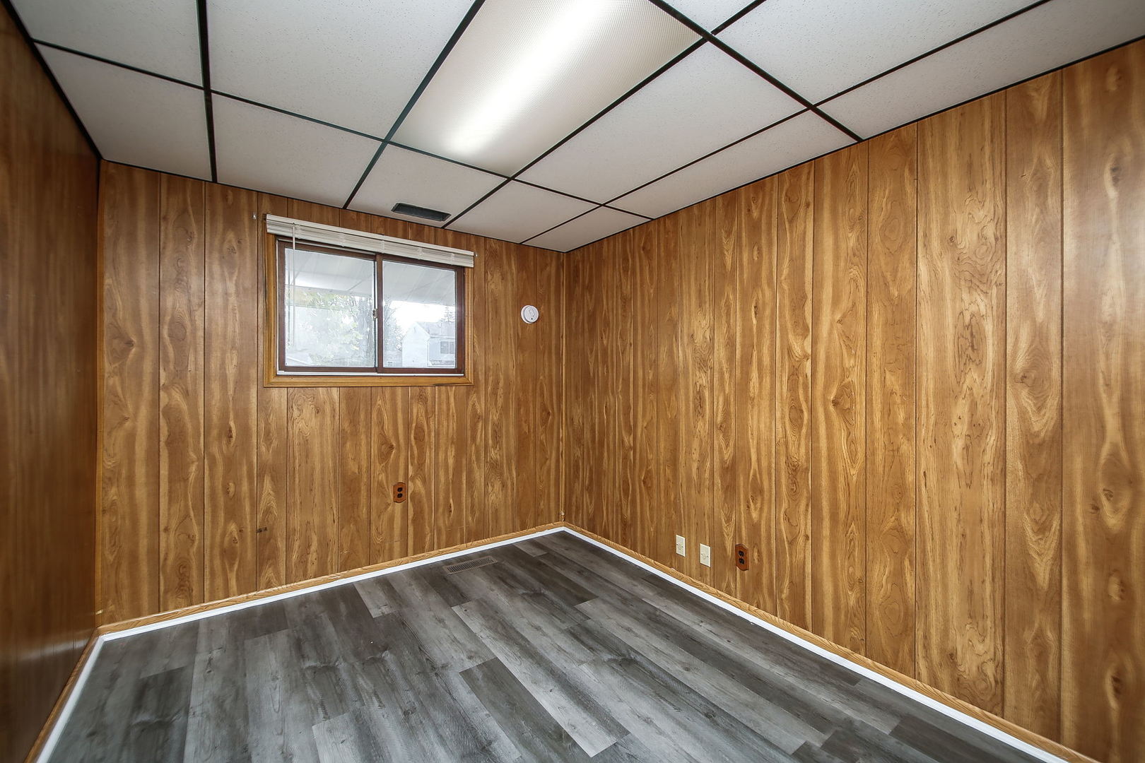 526 White Oak Road Bolingbrook, IL 60440 - Photo 12 of 18 a view of a room with wooden walls