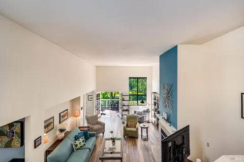 a view of a wooden fence