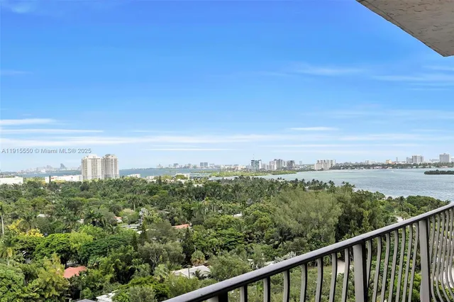 a view of a city with ocean view