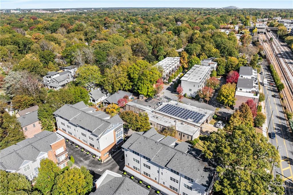 1258 DeKalb Avenue Northeast, Unit 135 Atlanta, GA 30307 - Photo 44 of 45 an aerial view of multiple house