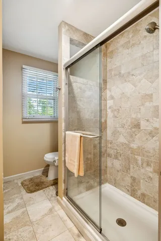 a view of a yard with an outdoor space