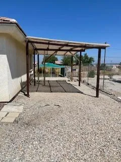 a view of a roof deck