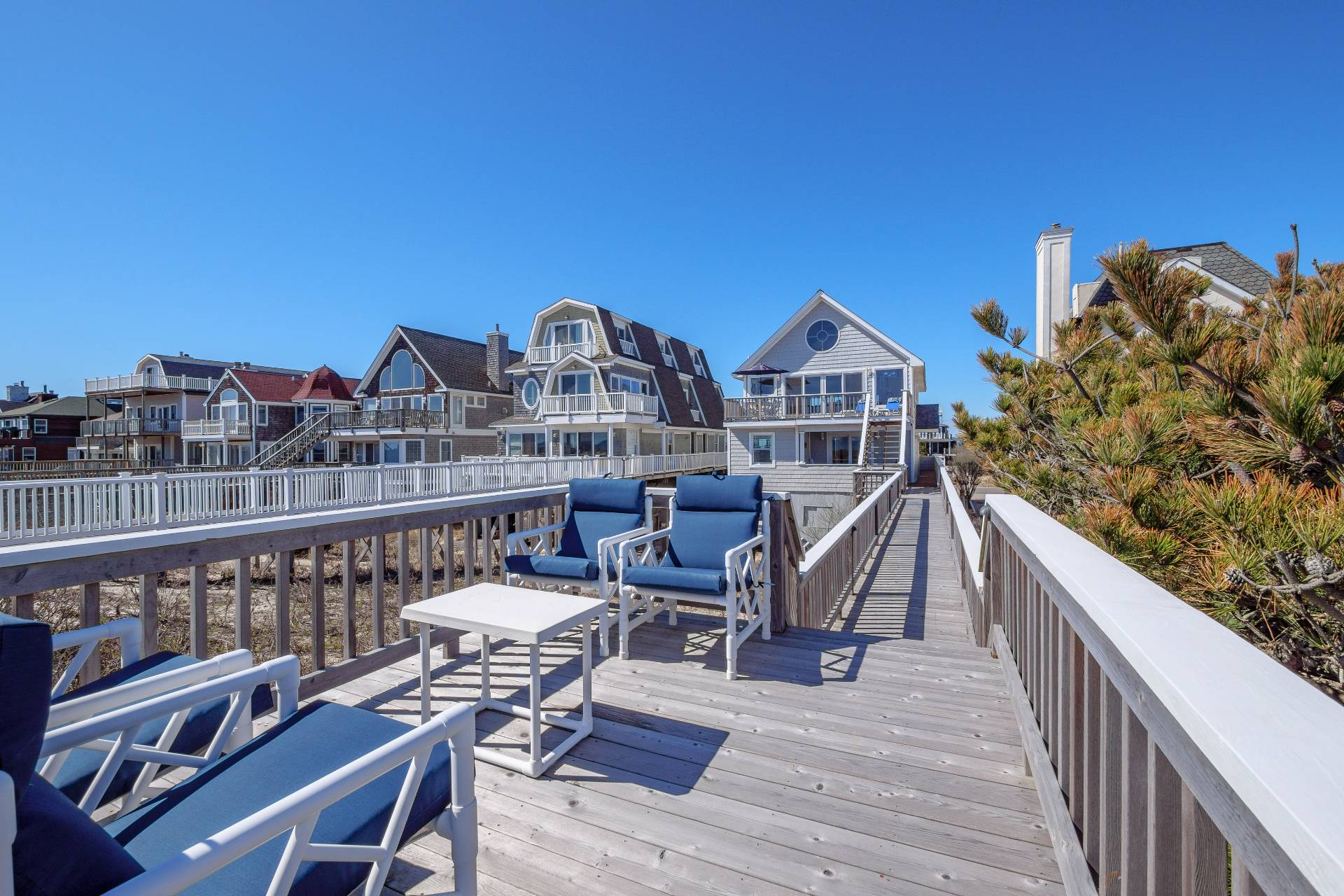 805 Dune Road Westhampton Beach, NY 11978 - Photo 24 of 25 a view of a chairs on the roof deck
