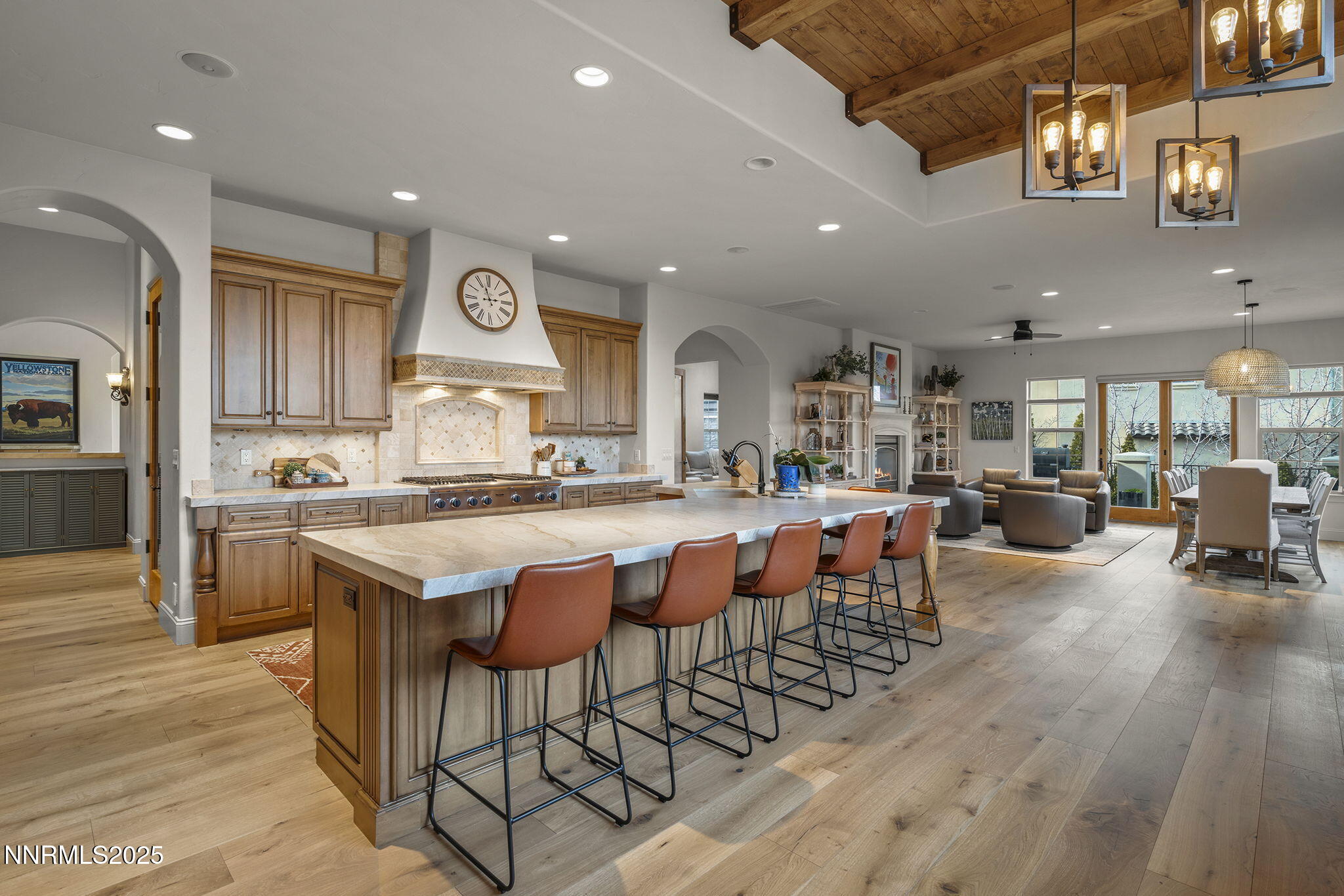14220 Eagle Springs Court Reno, NV 89511 - Photo 19 of 57 a large kitchen with a table and chairs