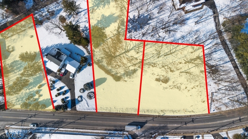 a view of the street from a building