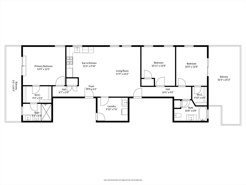 161 Cottage Street, Unit 9 Boston, MA 02128 - Photo 26 of 26 a picture of a floor plan