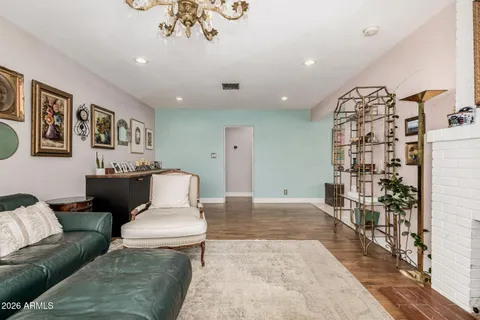 a bathroom with a sink double vanity and a mirror