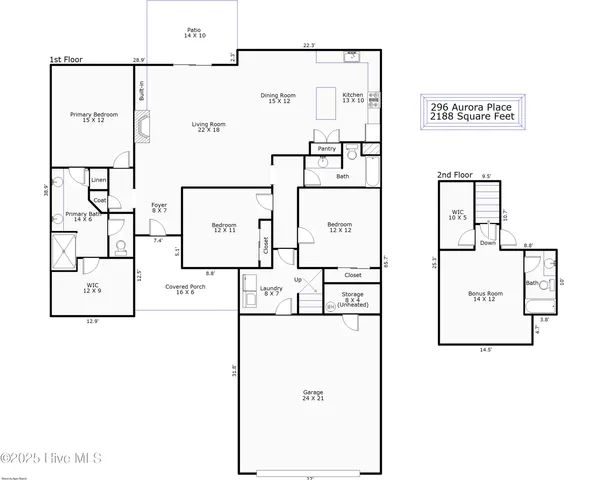 $475,000 | 296 Aurora Place, Hampstead, NC 28443