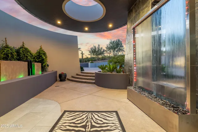 a view of outdoor space and porch