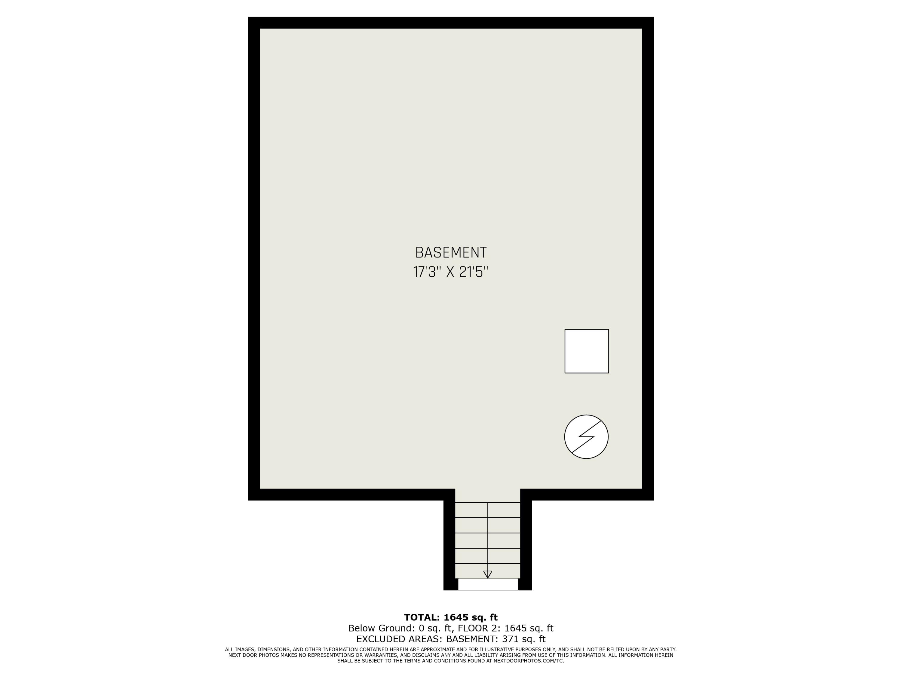 55 Hickory Road Battle Creek, MI 49017 - Photo 39 of 39 Basement Floor Plan