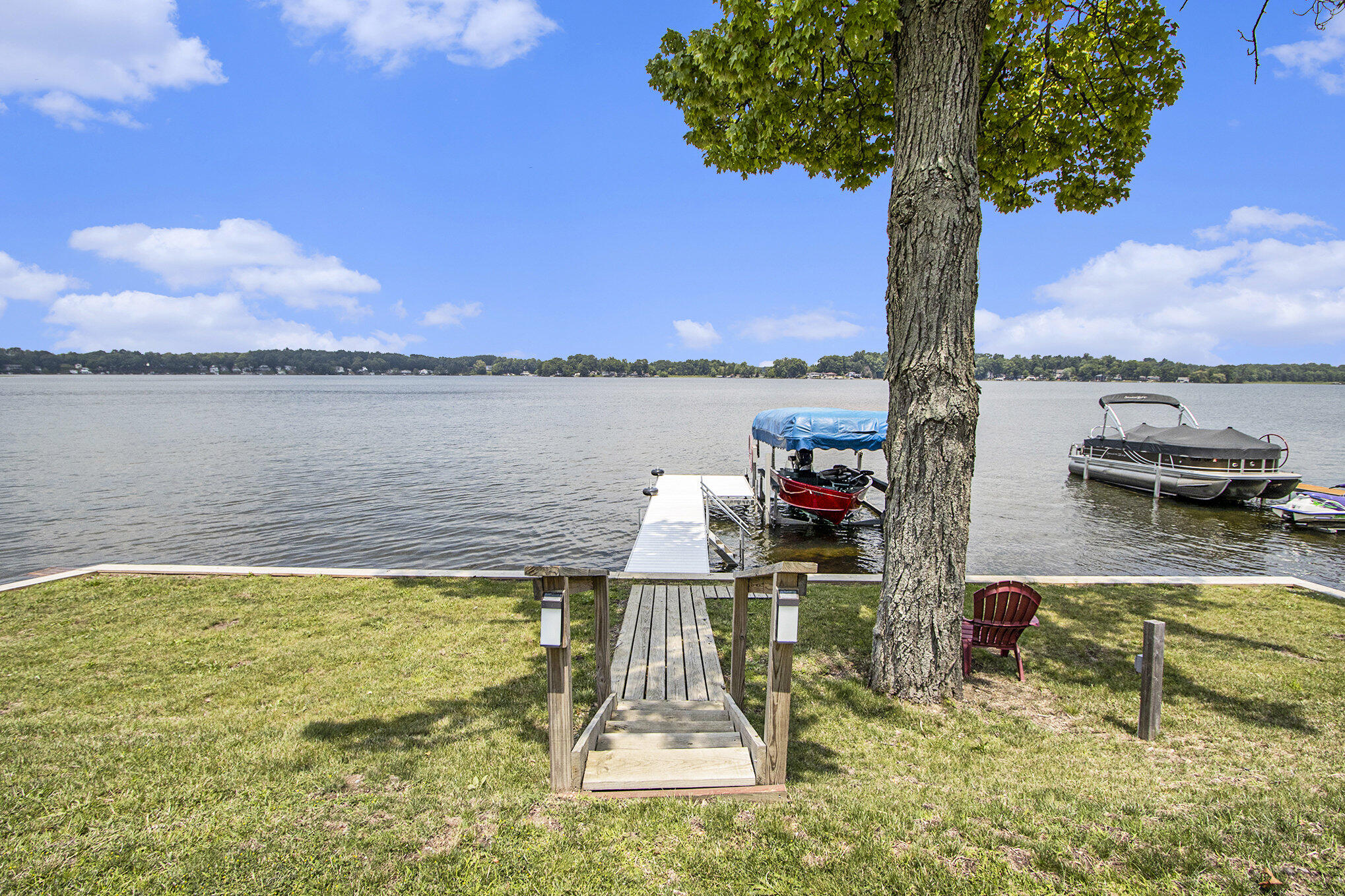 55 Hickory Road Battle Creek, MI 49017 - Photo 7 of 39 Your view of Fine Lake