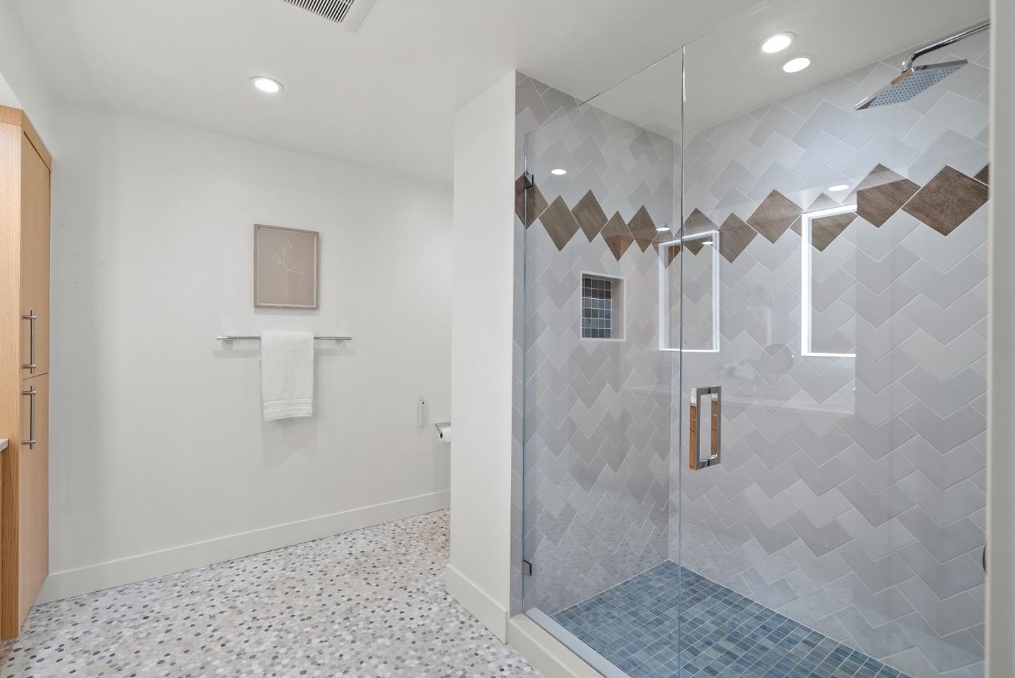 2201 Pullman Avenue Belmont, CA 94002 - Photo 32 of 48 a bathroom with a shower
