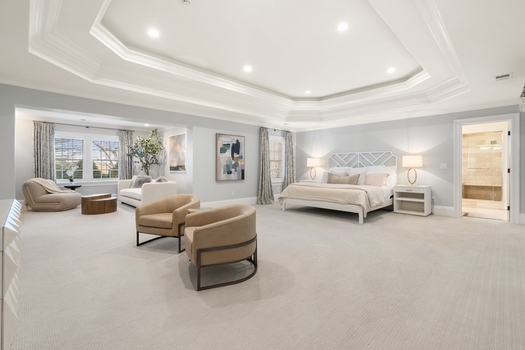 39 Temple Road Wellesley, MA 02482 - Photo 11 of 35 a bedroom with furniture and a large window