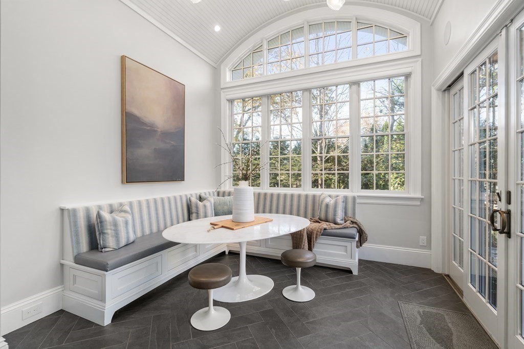 39 Temple Road Wellesley, MA 02482 - Photo 8 of 35 a living room with furniture and a large window